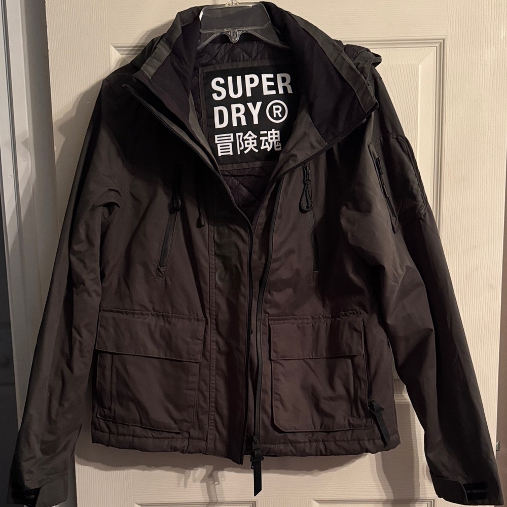Superdry Women’s Dark Gray Performance Jacket